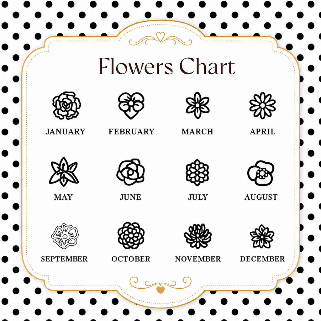 Personalized Birth Flower Necklace, Custom Month Flower Pendant, Dainty Gold Floral Charm Jewelry, Birthday Gift For Her Women Gift